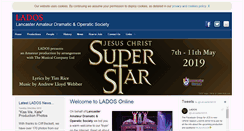 Desktop Screenshot of lados.org.uk